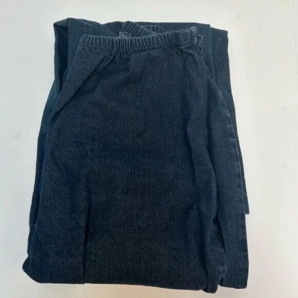 Eileen Fisher Elastic Waist‎ Size Zipper Jeans size Small Made in USA